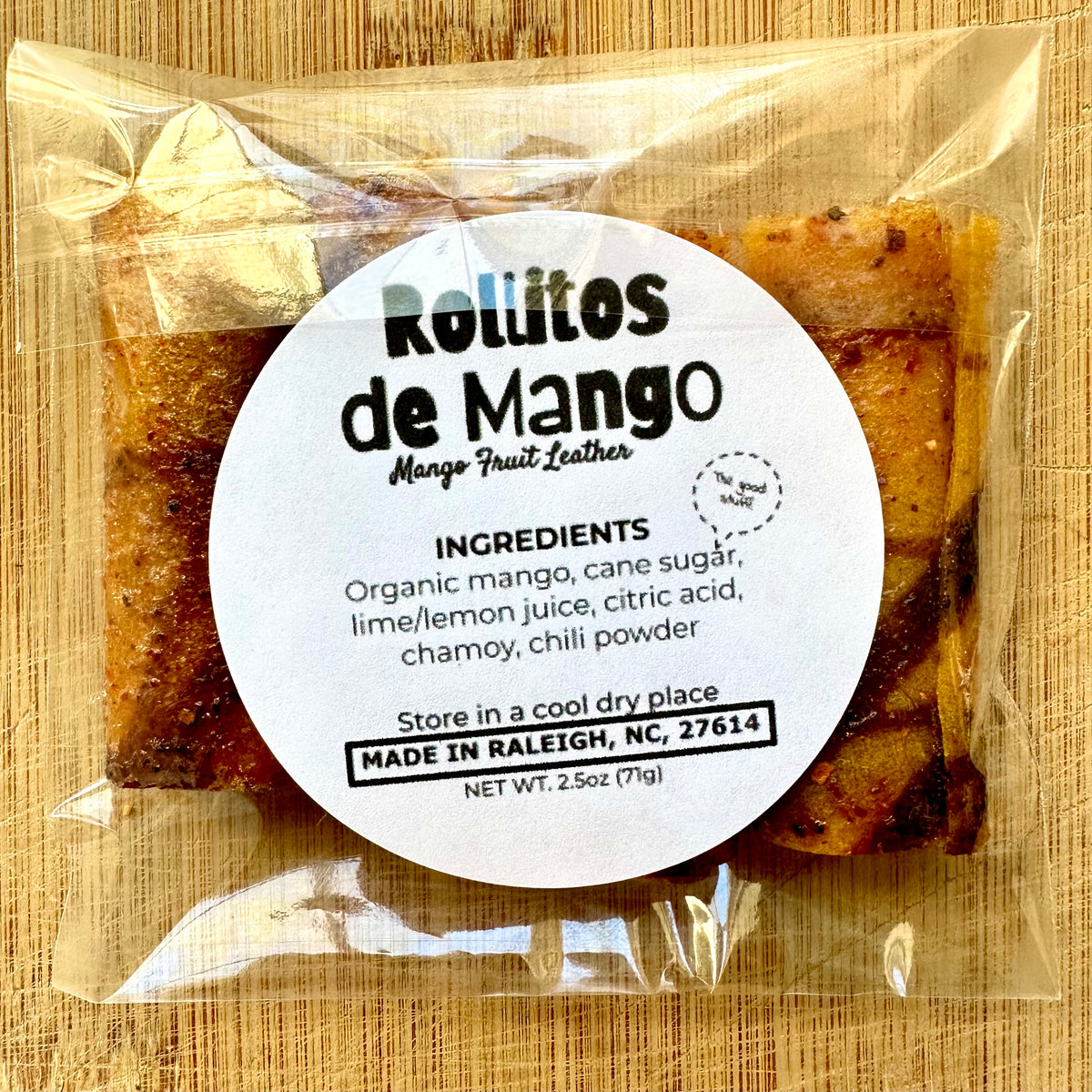 Spicy Mango Fruit Leather PicaSweets by Leoncita