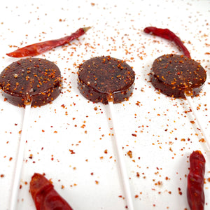 Spicy Orange Lollipops